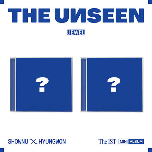 MONSTA X SHOWNU X HYUNGWON - THE UNSEEN 1ST MINI ALBUM JEWEL VER. LIMITED