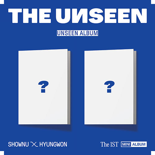 MONSTA X SHOWNU X HYUNGWON - THE UNSEEN 1ST MINI ALBUM UNSEEN ALBUM LIMITED