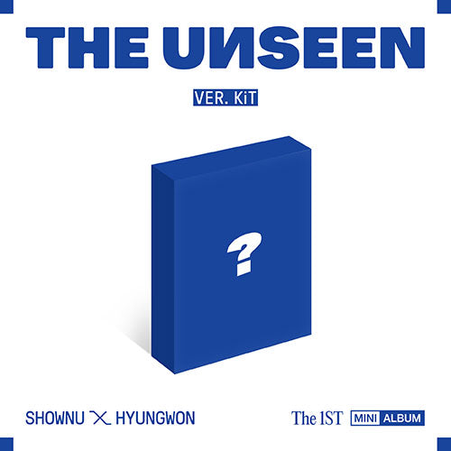 MONSTA X SHOWNU X HYUNGWON - THE UNSEEN 1ST MINI ALBUM KIT VER.