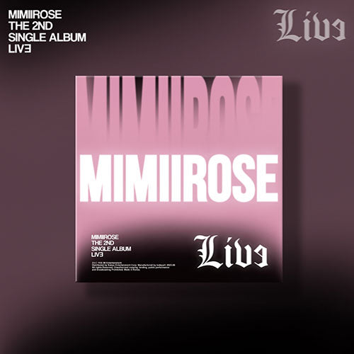 MIMIIROSE - LIVE 2ND SINGLE ALBUM