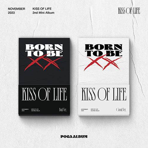 KISS OF LIFE - BORN TO BE XX 2ND MINI ALBUM POCAALBUM