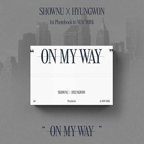 SHOWNU X HYUNGWON - ON MY WAY 1ST PHOTO EXHIBITION PHOTO BOOK