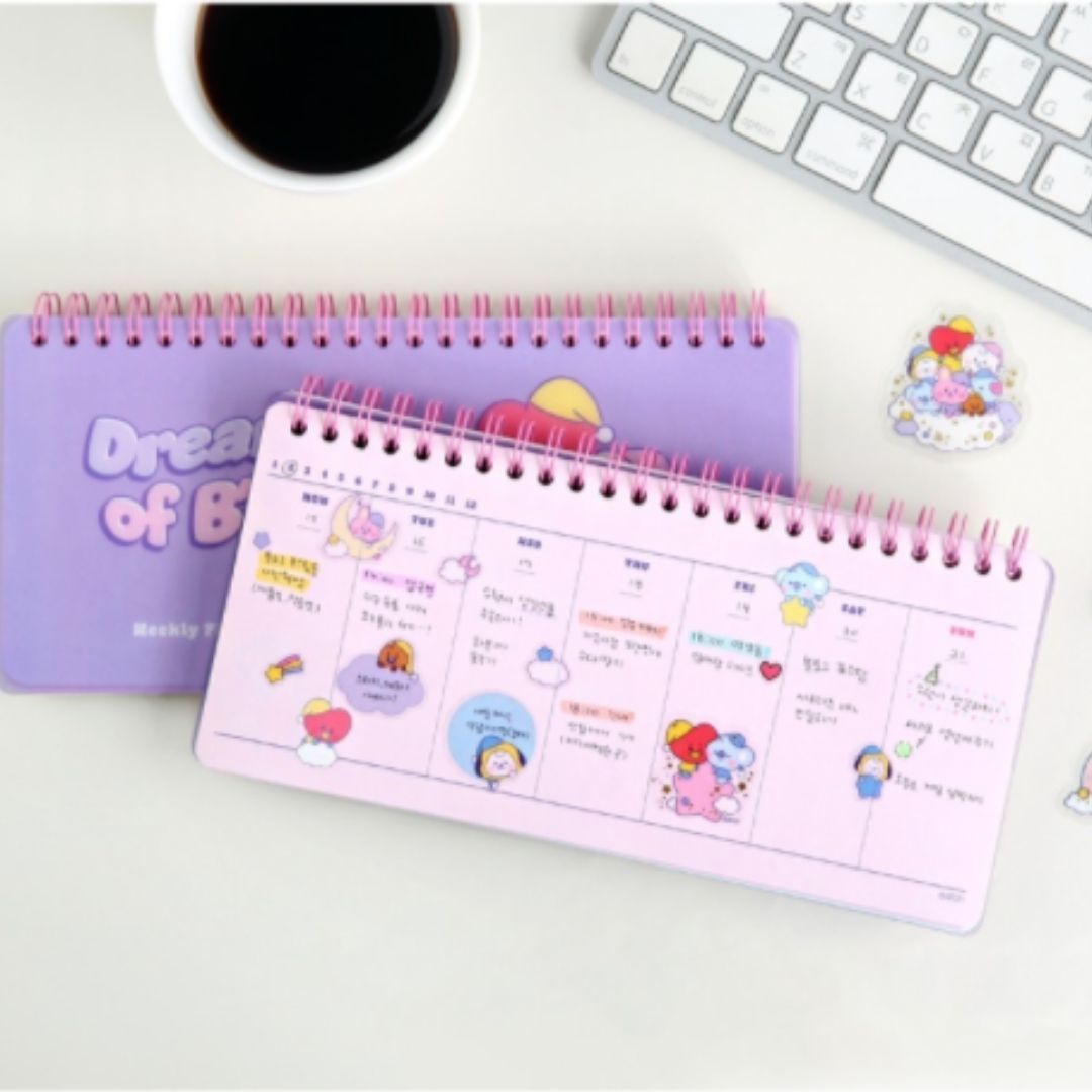 BT21 BABY Weekly Planner