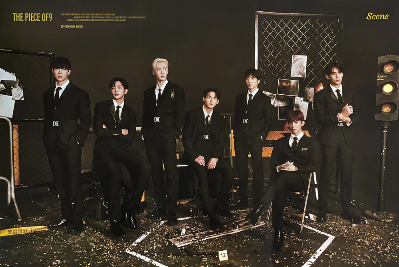 [POSTER#186~188] SF9 - 12th Mini Album [THE PIECE OF9]