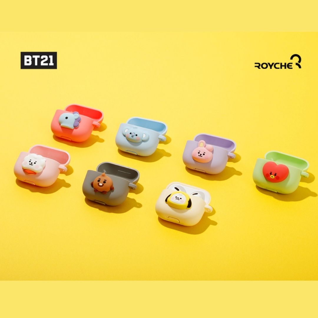 BT21 AIRPODS 3RD Gen Pastel Case