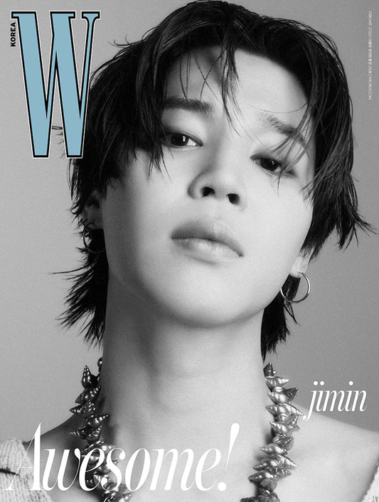 BTS JIMIN COVER W KOREA MAGAZINE 2023 VOL.2 ISSUE