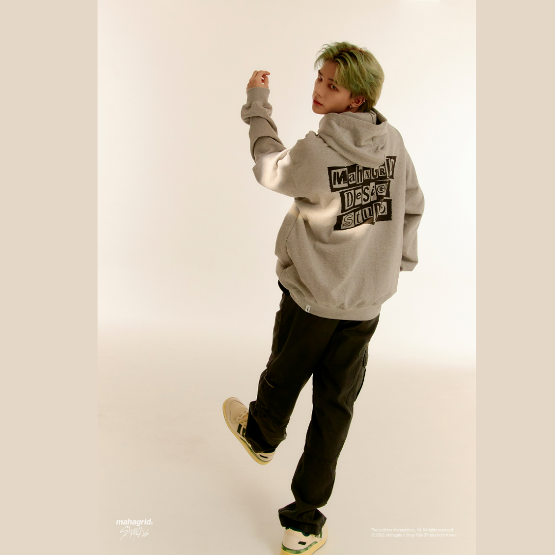 Mahagrid [Stray Kids] S/S 2023 COLLECTION RANSOM NOTE HOODIE