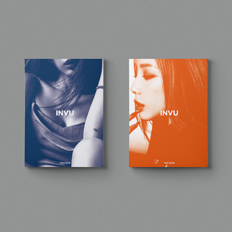 TAE YEON - 3RD FULL ALBUM INVU BLUE OR ORANGE VER.