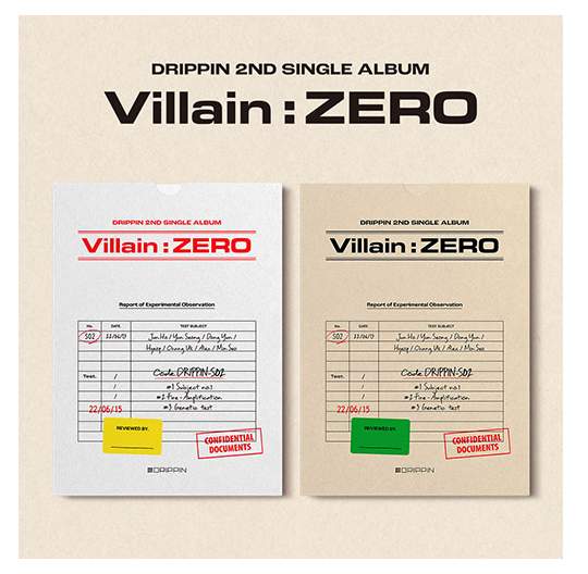 DRIPPIN - 2nd Single Album [Villain : ZERO]