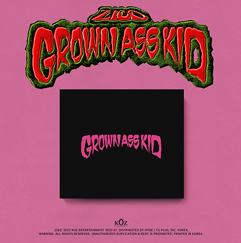 ZICO - 4th Mini Album [Grown Ass Kid] (Jewel Ver.)