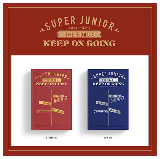 SuperJunior - 11th Album Vol.1 [The Road : Keep on Going]