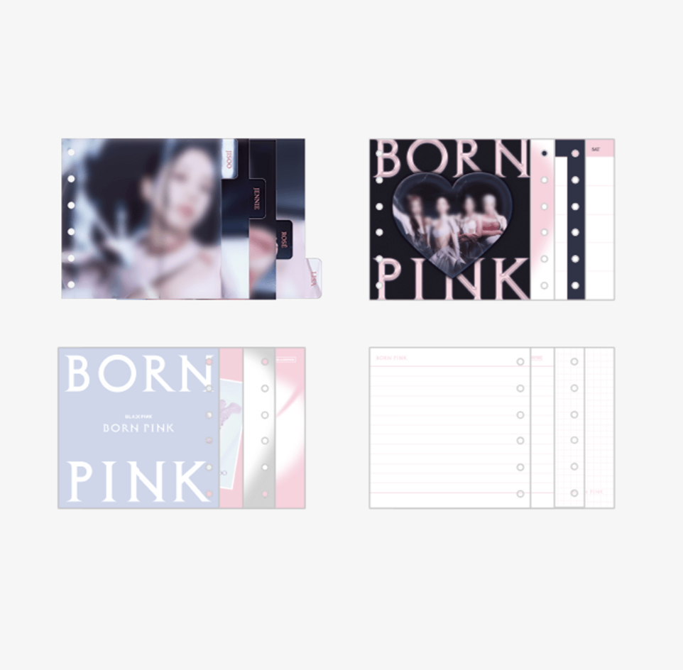 [BORNPINK] BLACKPINK DISK PHOTO BINDER INDEX