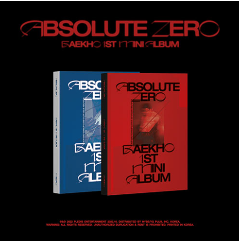 BAEKHO - 1st Mini Album [Absolute Zero]