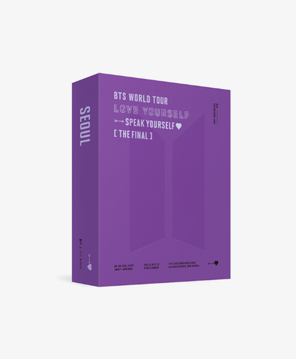 BTS - WORLD TOUR LOVE YOURSELF SPEAK YOURSELF THE FINAL DIGITAL CODE