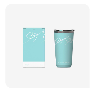 STRAY KIDS Official MD TUMBLER - Stay in STAY