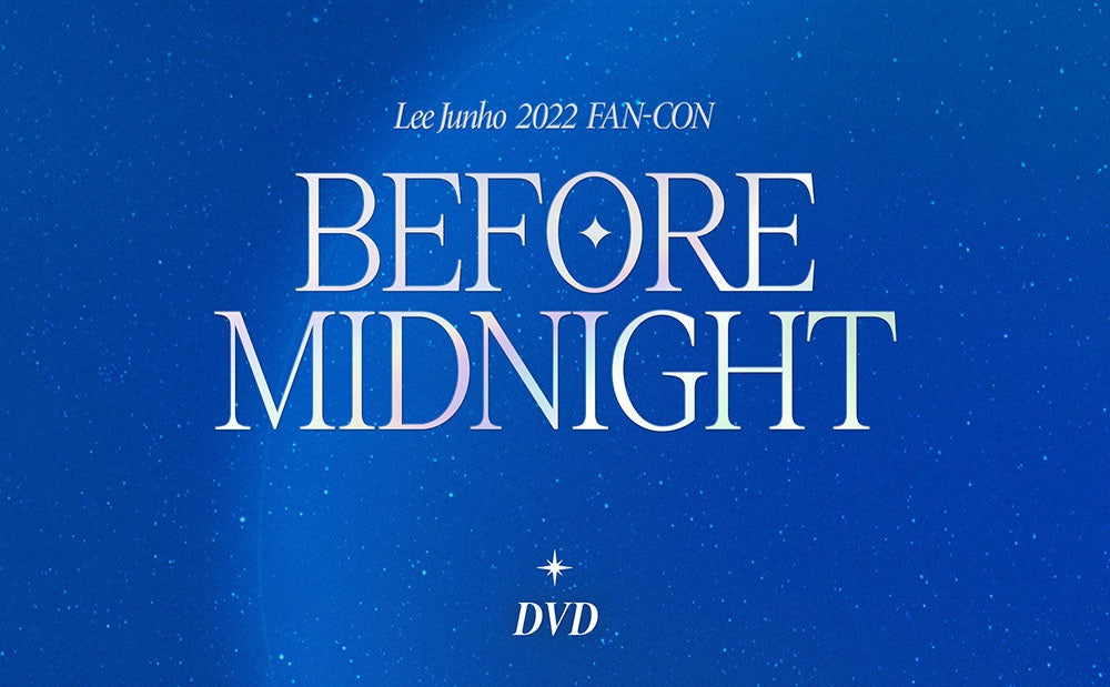 2PM LEE JUNHO - 2022 FAN-CON BEFORE MIDNIGHT DVD