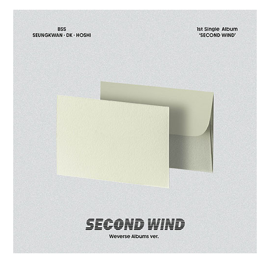 SEVENTEEN 부석순 - BSS 1st Single Album [SECOND WIND] (Weverse Albums ver.)