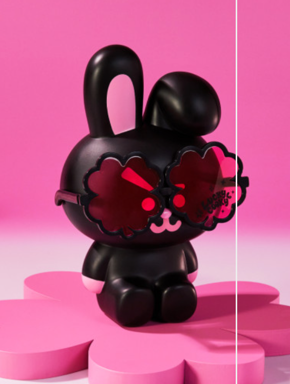 BT21 LUCKY COOKY Multi-Container Black Edition