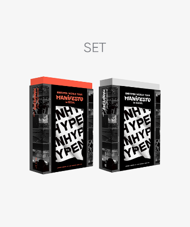 ENHYPEN - MANIFESTO WORLD TOUR IN SEOUL DIGITAL CODE + DVD SET