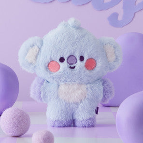 BT21 BABY FLAT FUR PURPLE HEART EDITION [STANDING DOLL]