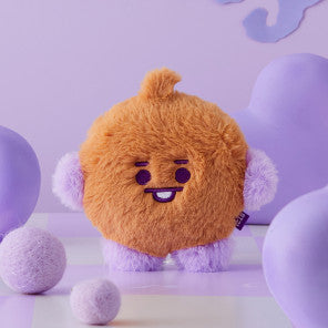 BT21 BABY FLAT FUR PURPLE HEART EDITION [STANDING DOLL]