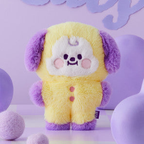 BT21 BABY FLAT FUR PURPLE HEART EDITION [STANDING DOLL]