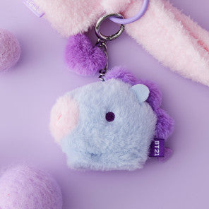 BT21 BABY FLAT FUR PURPLE HEART EDITION [BAG CHARM]