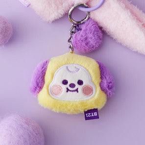 BT21 BABY FLAT FUR PURPLE HEART EDITION [BAG CHARM]