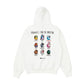 BT21 | AMONG US LIMITED EDITION CREWMATE White Hoody