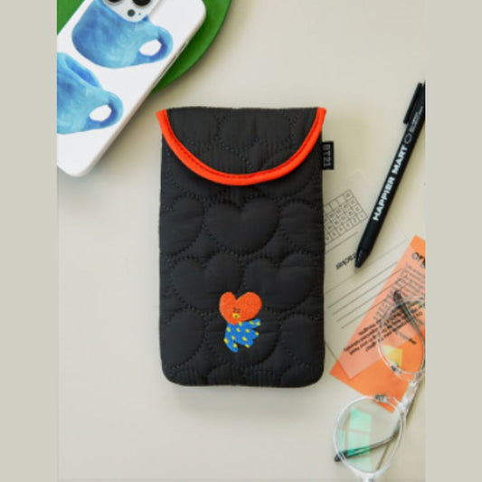 BT21 Winter Quilted Multi Pouch