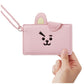 BT21 Two Pocket Card Wallet
