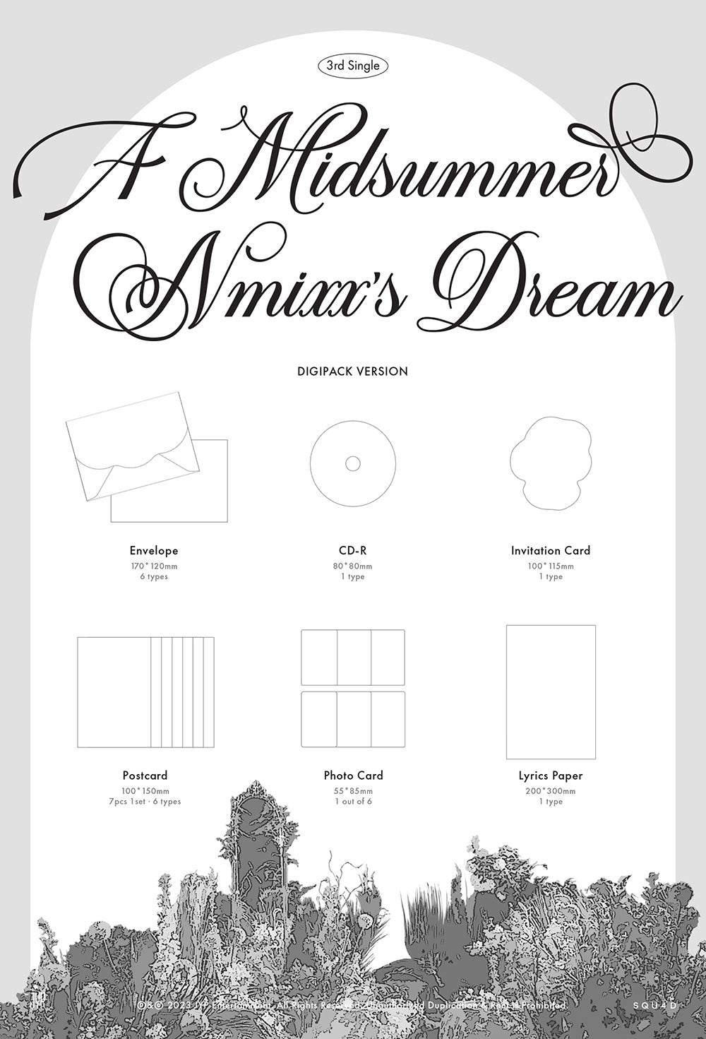 NMIXX - A MIDSUMMER NMIXX'S DREAM 3RD SINGLE ALBUM DIGIPACK VER.