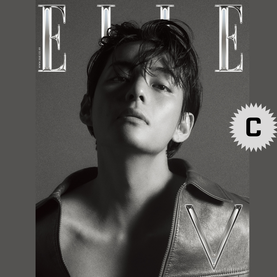 BTS V Cover ELLE 2023 APRIL ISSUE