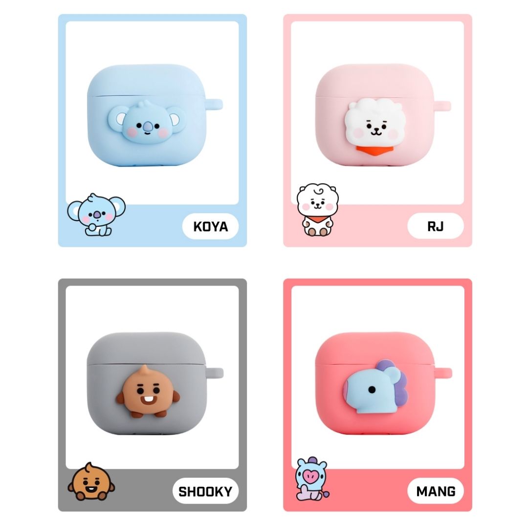 BT21 AIRPODS 3RD Gen Pastel Case