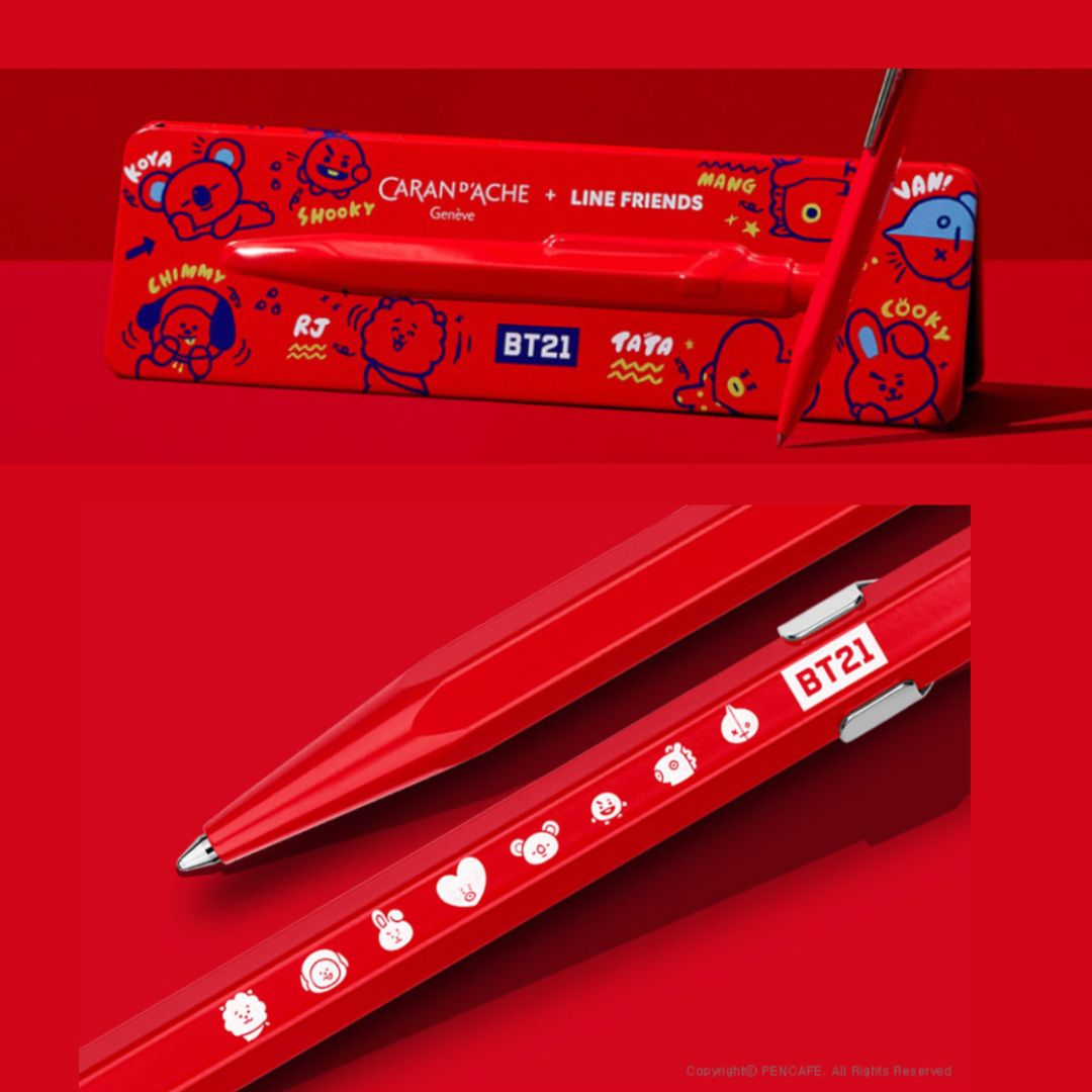 Caran d'ache + BT21 BallPen Limited Edition