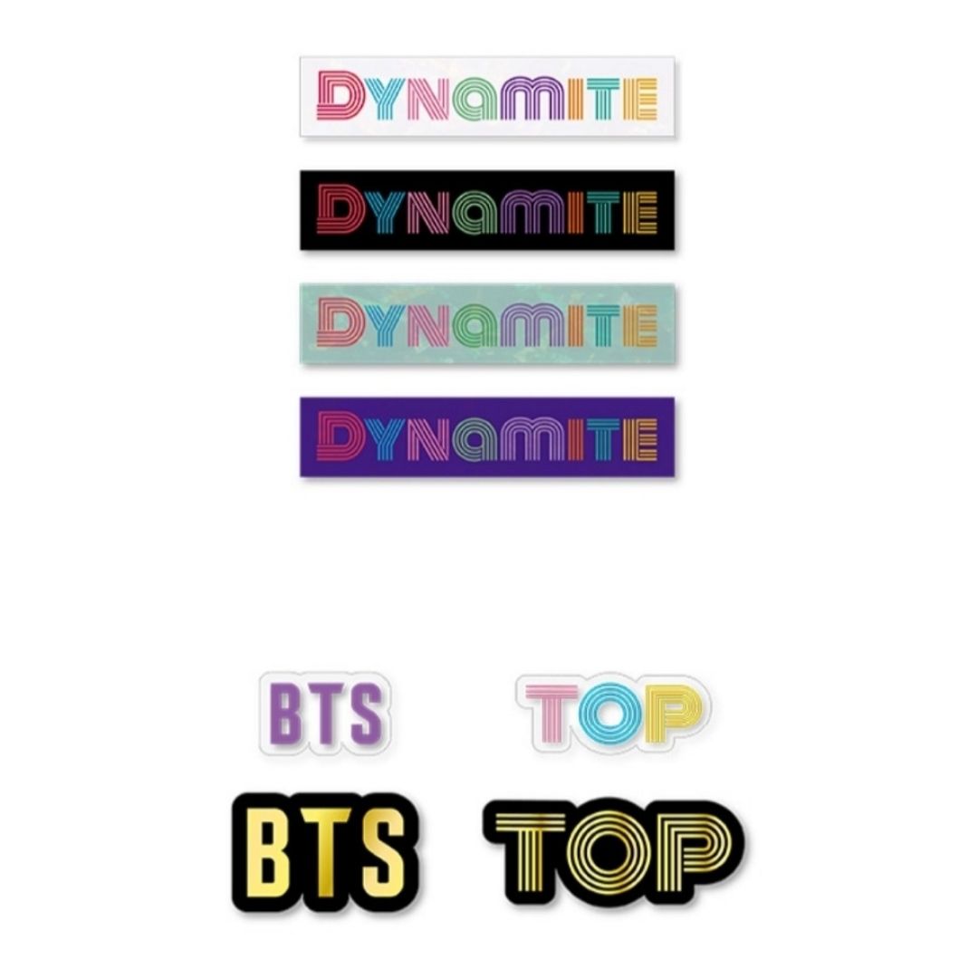 BTS Dynamite Celebration Sticker