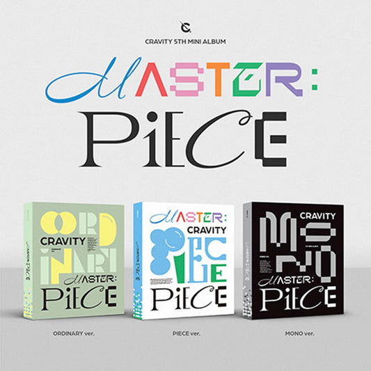 CRAVITY - MASTER PIECE 5TH MINI ALBUM