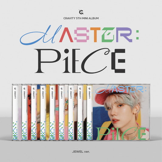 CRAVITY - MASTER PIECE 5TH MINI ALBUM JEWEL VER. LIMITED