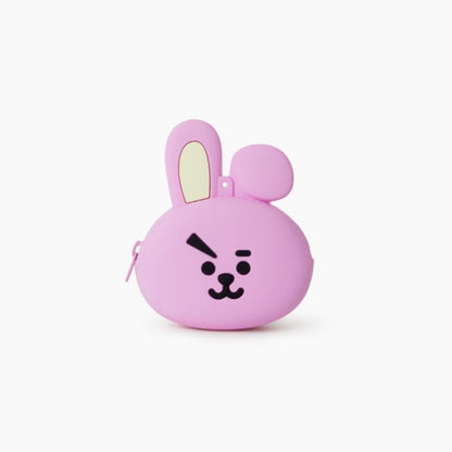 BT21 SILICONE MINI POUCH BAG