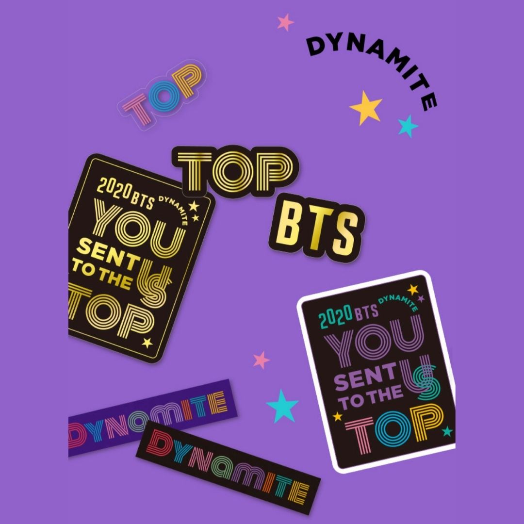 BTS Dynamite Celebration Sticker – KStory España