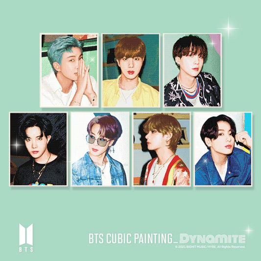 BTS [DYNAMITE] Cubic Painting