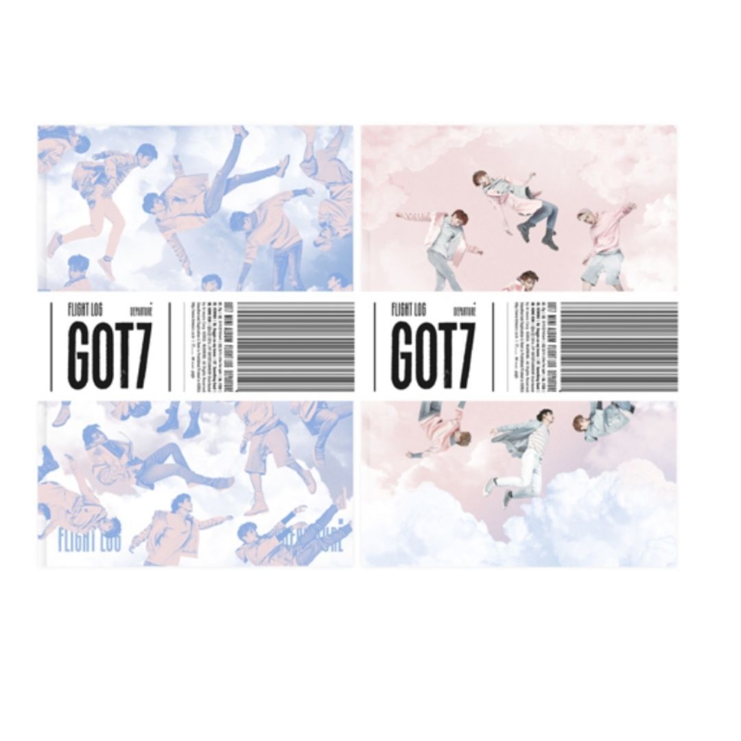 GOT7 - 5th Mini Album FLIGHT LOG : DEPARTURE (Random)