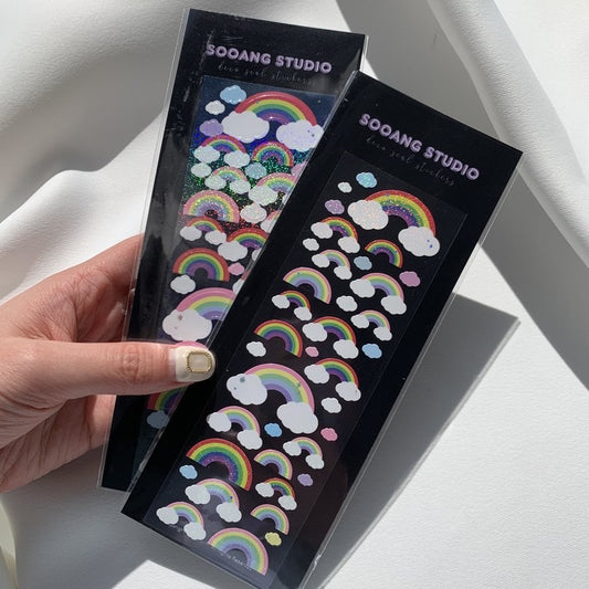 SOOANG STUDIO Rainbow Deco Seal Stickers