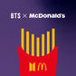 BTS X McD Logo HOODIE (Black)