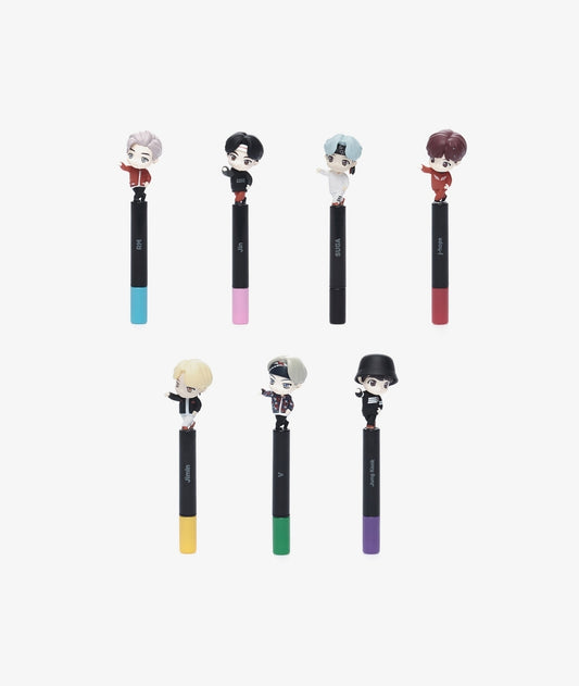 BTS TinyTan Figure Pen MIC Drop SET + Pen Pot