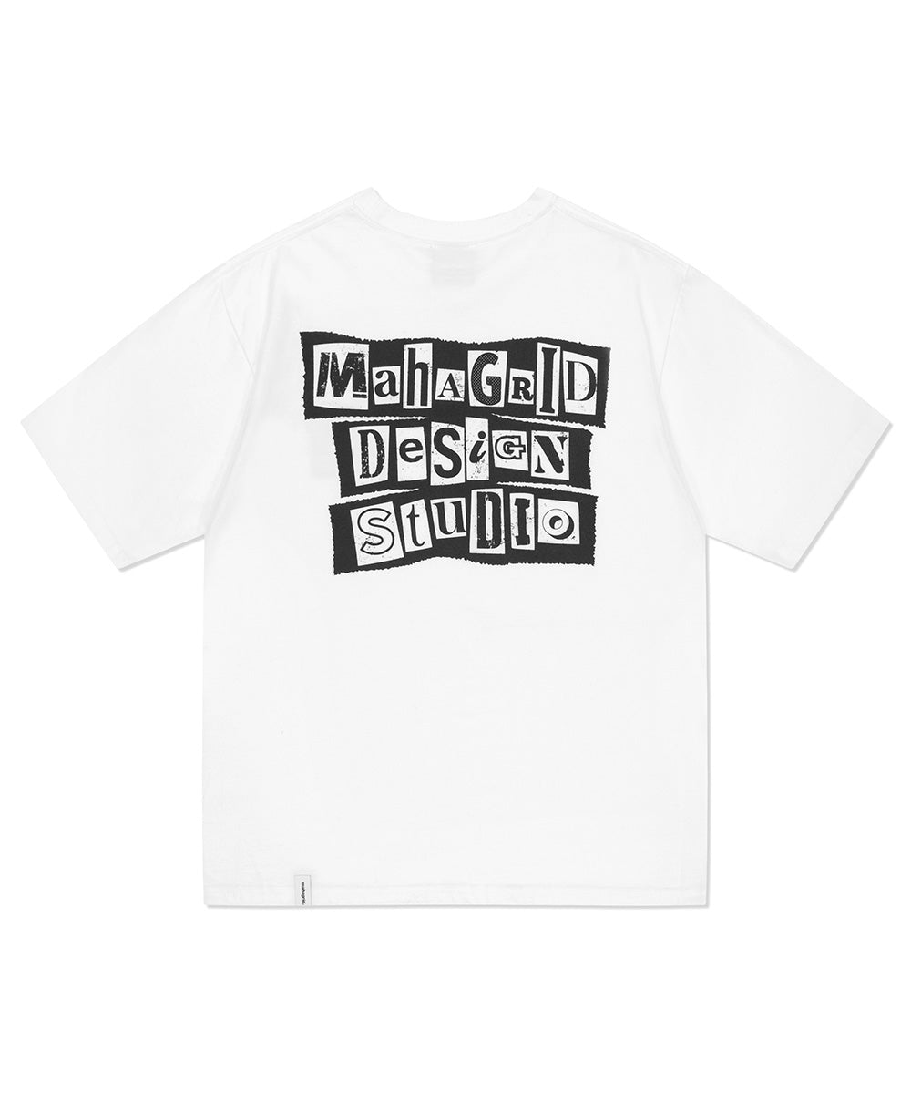 Mahagrid 2023 SUMMER COLLECTION RANSOM NOTE TEE