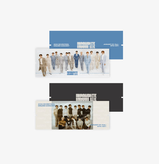 SEVENTEEN OFFICIAL Photo Ticket Set [INCOMPLETE]