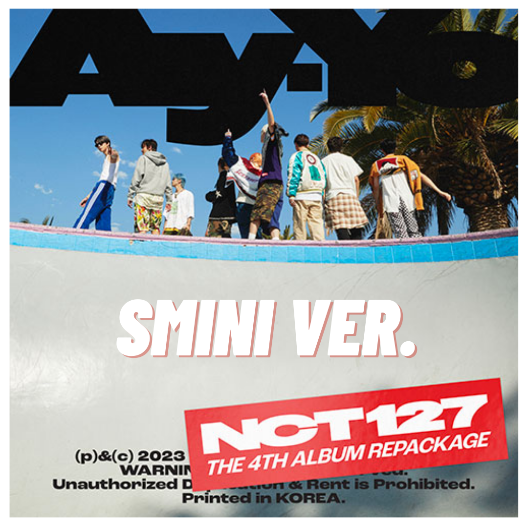 NCT 127 - AY YO 4TH FULL REPACKAGE ALBUM (SMini SmartAlbum Ver.)