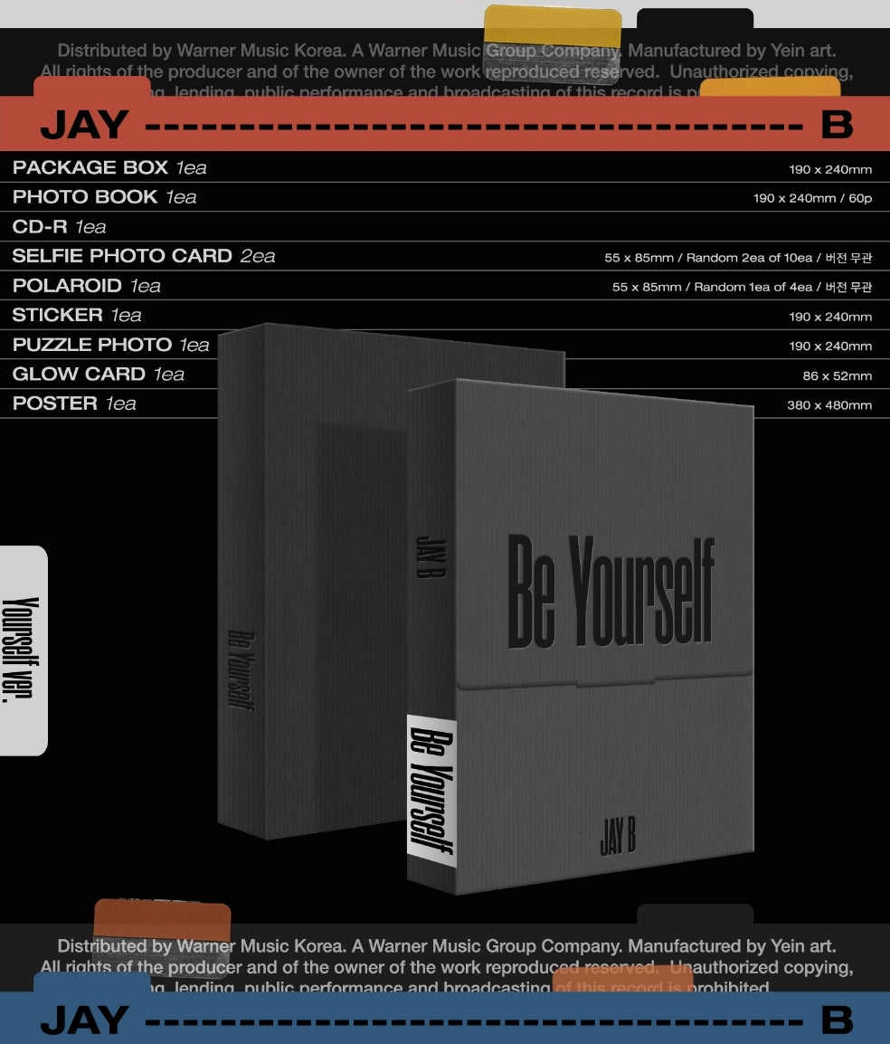 JAY B - 2nd EP [Be Yourself]