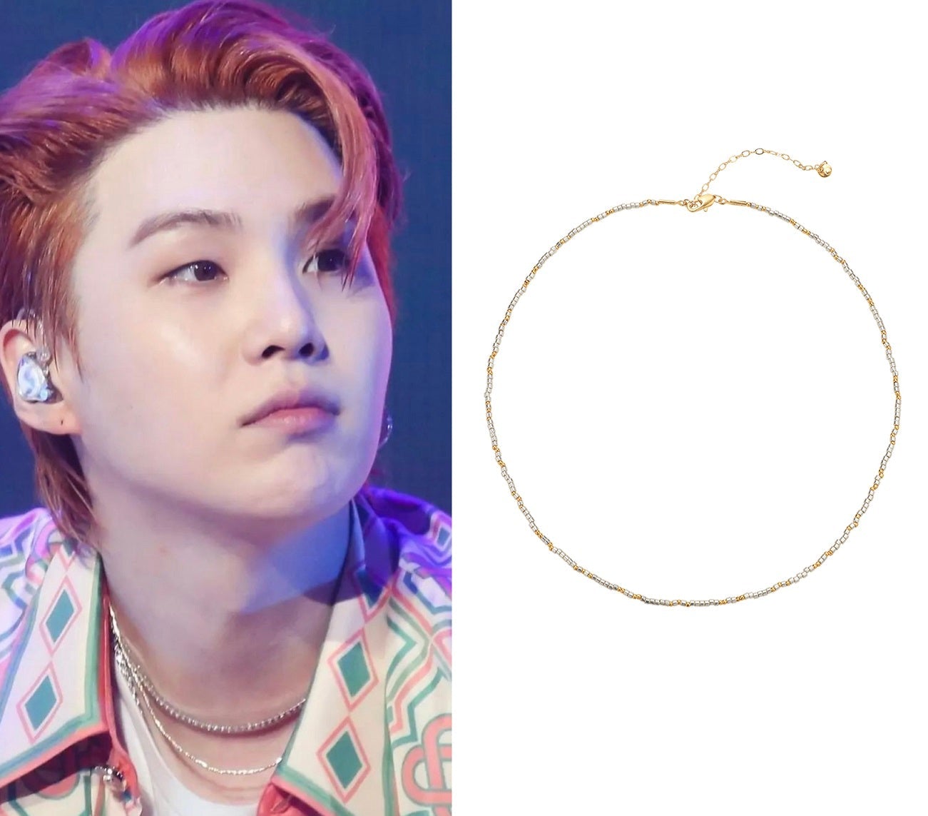 ABITMOR SHOOTING STAR NECKLACE (SUGA'S PICK)